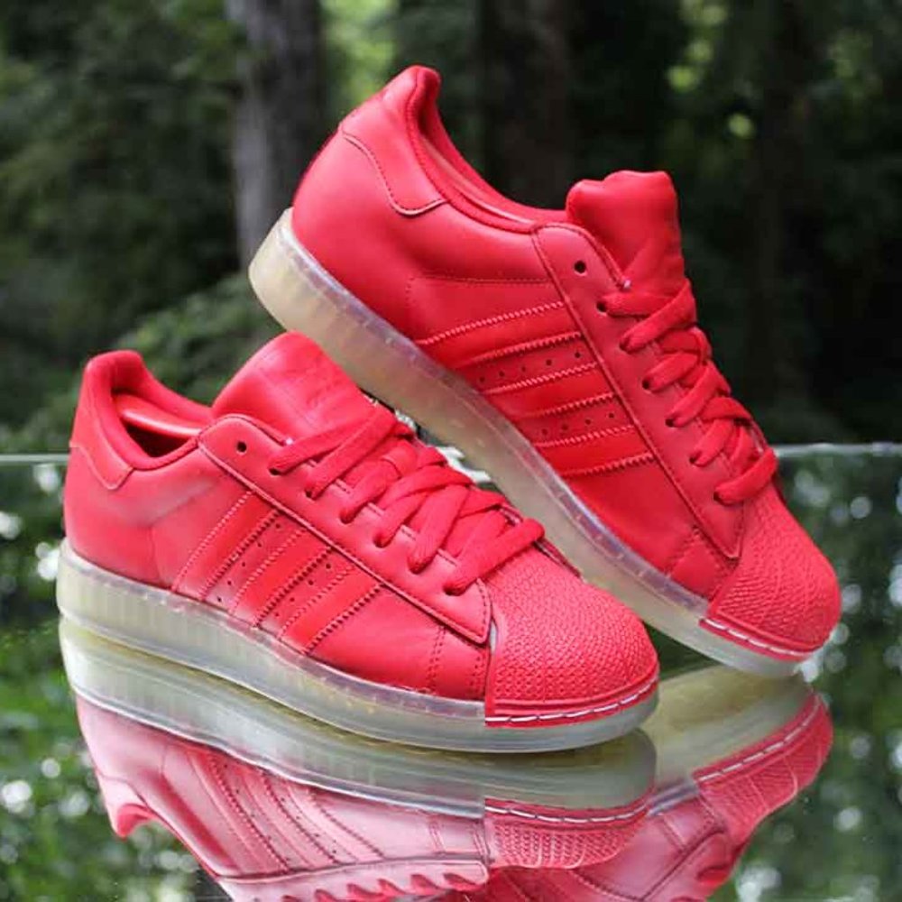 Adidas Superstar CLR Vivid Red 2012
